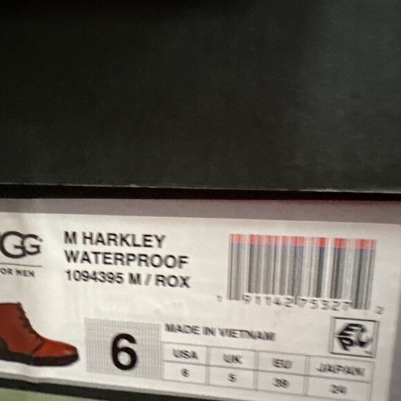 UGG Mens Harkley Waterproof Winter Boots, Size 6 M main image 5